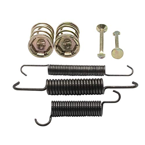 Panglong EZGO Bendex Drum Brake Spring Hardware Kit for EZGO TXT(Not Fits RXV) Gas/Electric 1991-Up and Yamaha G14, G16, G19, G20,G21,G22 Golf Cart 27944-G01, 4341