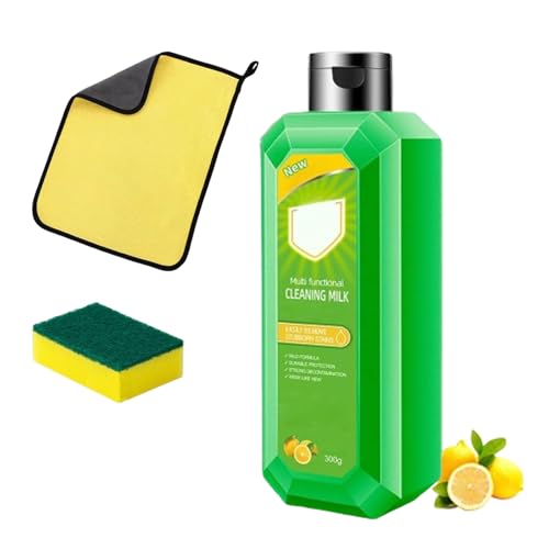 Surfactant Synergy Cleaner, Powerful Multifunctional Concentrated Cleansing Lotion, Multi Functional Cleaning Milk, 300ml Concentrated Multi-scene House Cleaner for Instant Deep Cleaning (1PCS)