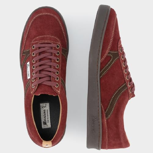 Morrison Mixte Essential Burgundy Sneaker chaussure bordeaux mixte