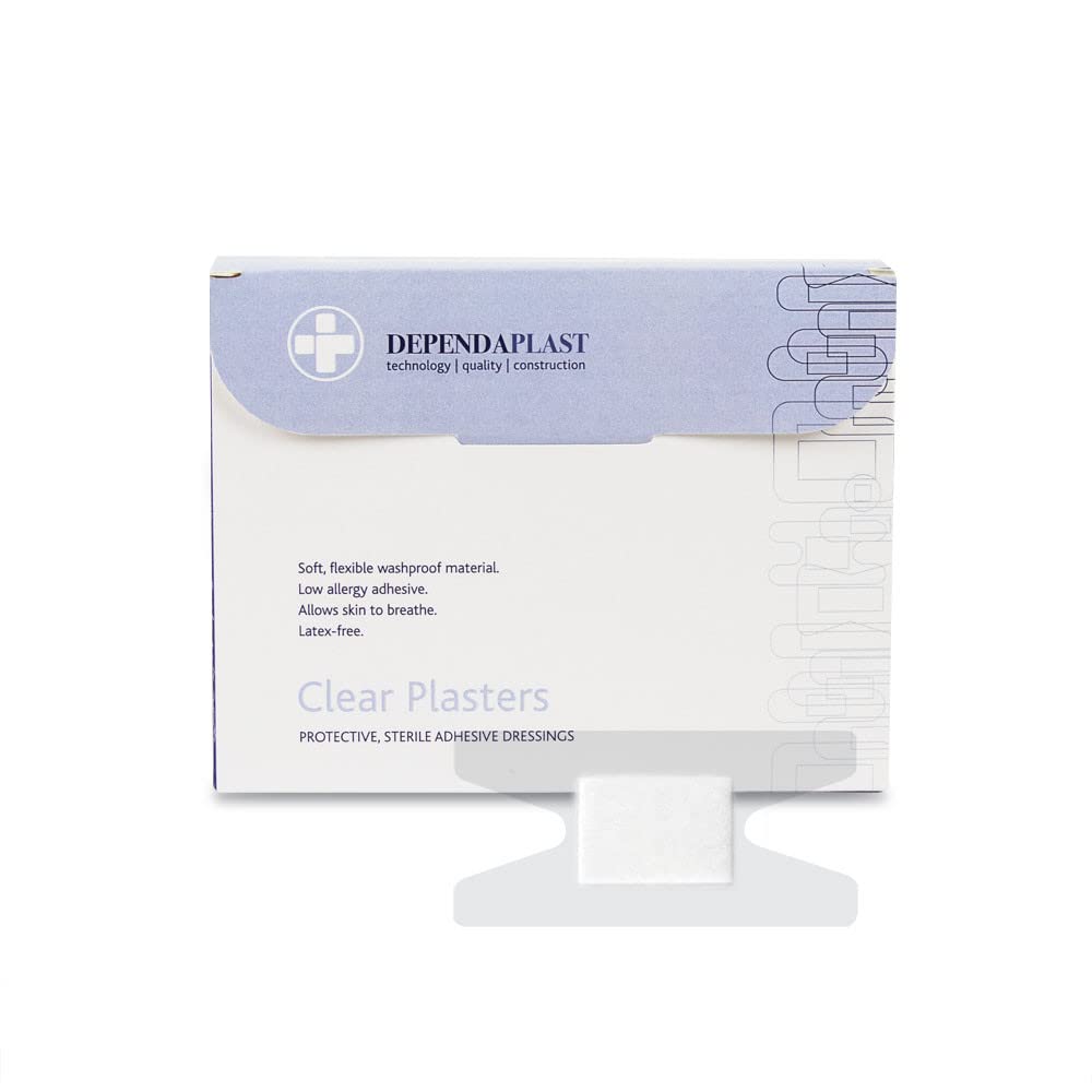 Reliance Medical 6936 Dependaplast Anchor Clear Purse Bandages (Pack of 50)