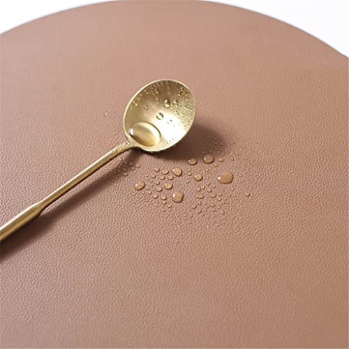Sets de table semi-circulaires lot de 4 tapis de table lavables et isolants