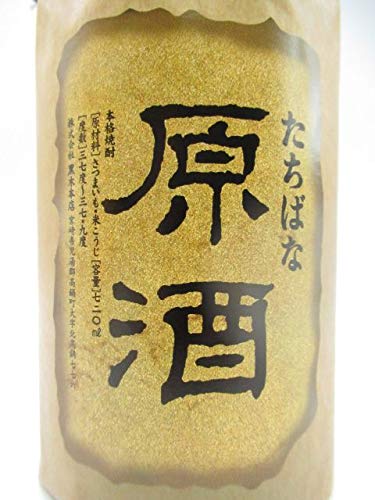 Amazon.co.jp: 黒木本店 たちばな原酒 芋焼酎 37度 720ml : 食品