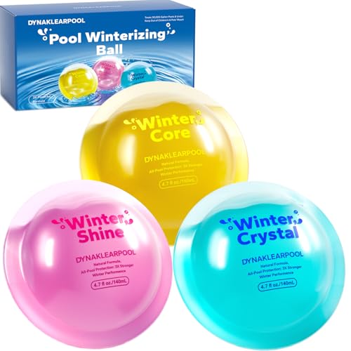 3-in-1 Pool Winterizing Kit Pool Closing Kit Winterizer for Above Ground & Inground Pools Treats Up to 30 000 Gallons