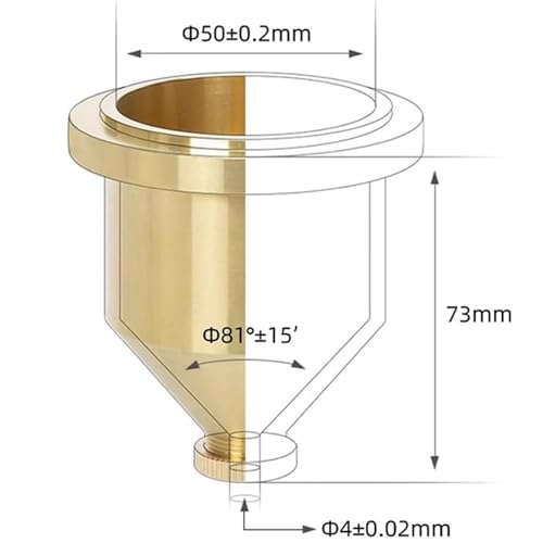 Coupe de viscosité no 4 en acier inoxydable avec trépied de précision - 4