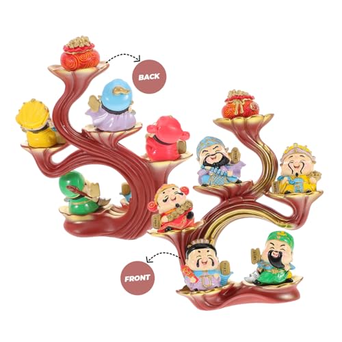 Ornement chinois de table à offrir comme cadeau traditionnel de prospérité - 8