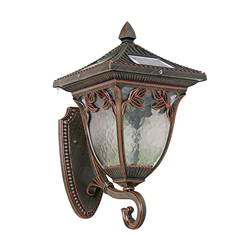 Applique solaire extérieur étanche LED à intensité variable pour balcon - 2