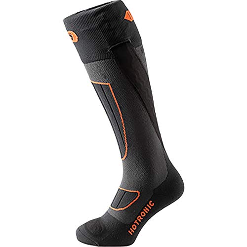 Bootdoc BD Heat XLP One + Surround Tech Chaussettes pour Homme M Noir/Orange