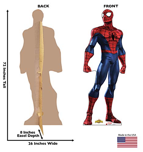 Cardboard People Spider-Man Life Size Cardboard Cutout Standup - Marvel: Contest of Champions