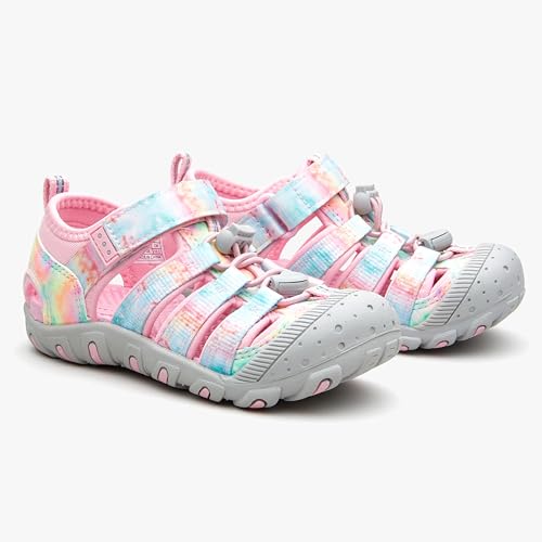 Image of Weestep Toddler Little Kid Boys and Girls Close Toe Hook Loop Sandal