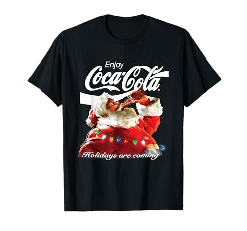 Les vacances de Coca Cola arrivent lumières T-Shirt