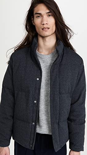Vince Men's Herringbone Puffer Jacket2