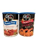 4C Gluten Free Seasoned and Panko Breadcrumbs - 2 pack (1 of each)