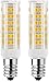 JD E11 120V 75W LED Replacement Dimmable E11 LED Light Bulb 50W Halogen Bulbs Equivalent Mini Candelabra E11 Base T3 T4 LED Bulb for Ceiling Fan, Indoor Decorative Lighting, Pack of 2 (Warm White)