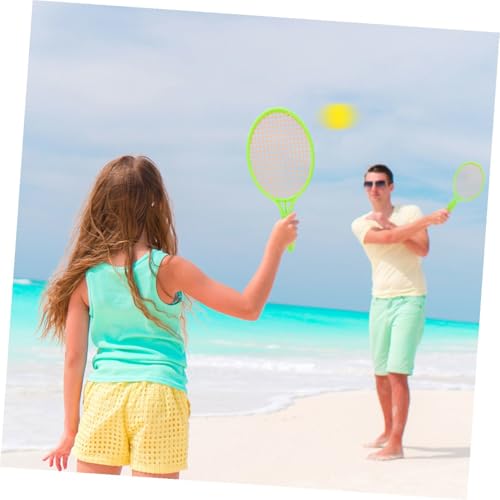 Raqueta de tenis Luxshiny con pelota para juego al aire libre miniatura 7