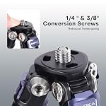 Carbon Fiber Mini Travel Tripod with 360° Ball Head - Image 4