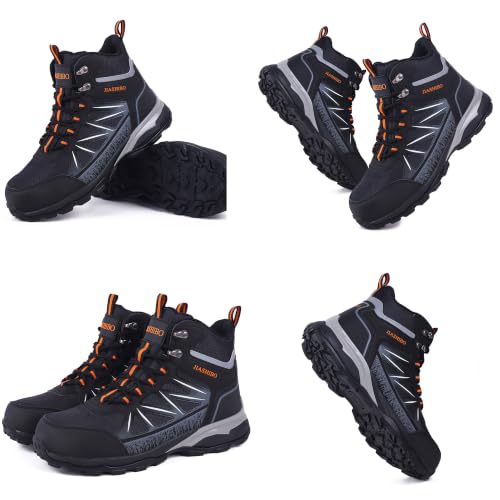 Image of Blapek Steel Toe Work Boots for Women, Insulated Work Boots | Lightweight Comfortable Safety Toe Shoes for Construction Workers, Steel Toe Sneakers for Warehouse & Auto Repair