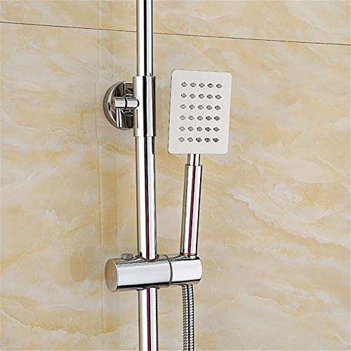 Miscelatore per Lavello, Rubinetto per Lavello da Cucina, Rubinetto Impermeabile, Salvaspazio, Completo di Molla in Rame, Monocomando, Set Doccia Completo.