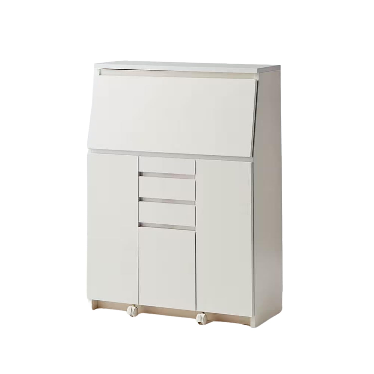 ライティングデスク Amazon | [ベルメゾン] ライティングビューロー 薄型 パソコン