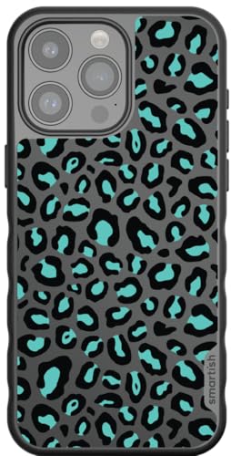 Image of Smartish - Feline Fine - iPhone 15 Pro Max MagSafe Case - Gripmunk [Lightweight + Protective] Thin Cover - Fits iPhone 15 Pro Max