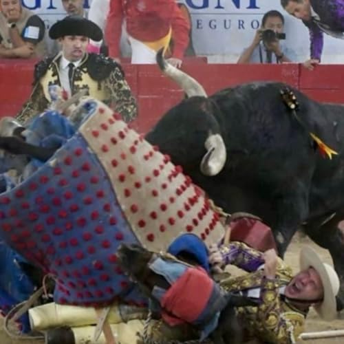 Sufre fuerte golpes Alfredo Ru&iacute;z "El Miura" en el Nuevo Progreso