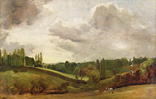 Peinture Constable East Bergholt pour une ambiance poétique et sereine