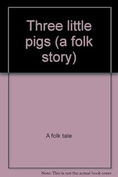Paperback Three little pigs (a folk story) Book