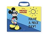  Disney Utensilienbox Mickey Mouse/Mickey Maus, 230x315x55mm Kinde Aktentasche Briefcase 92195 Hersteller Spree