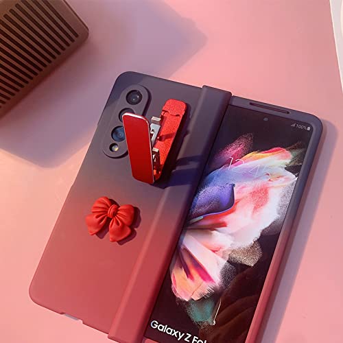 Coque Galaxy Z Fold 4 dégradé chic et étui de protection élégant sans support