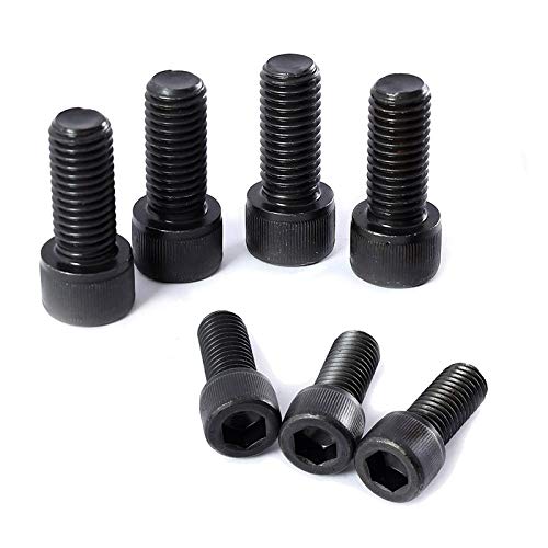 Tornillo hexagonal M6x40mm de acero aleado clase 12.9 con rosca completa (100 uds)