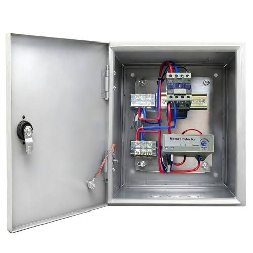 Adjustable 0.65~6.5 HP Well Pump Control Box, Single-Phase Water Pump