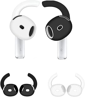 2 Pairs Ear Hooks for AirPods 4 Sport Non-Slip and Anti-Slip Earbuds Ear Tips.