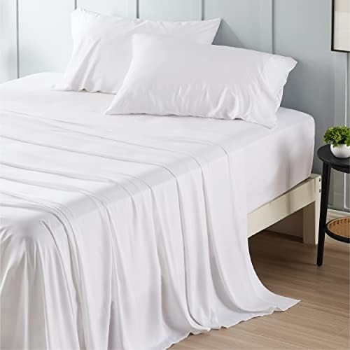 Bedsure Queen Sheet Set, Cooling Sheets for Queen Size Bed Set, R...