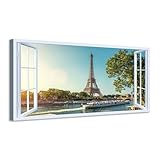 Prêt à être accroché : le tableau est monté sur un cadre en bois de 2 cm et livré avec des systèmes d’accrochage pour une installation rapide et facile