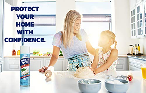 Homebright Premium Disinfectant Aerosol Spray - Kills 99.99% of Viruses & Bacteria | Odor Eliminator | Linen Scent | 2 Pack | 16oz Each