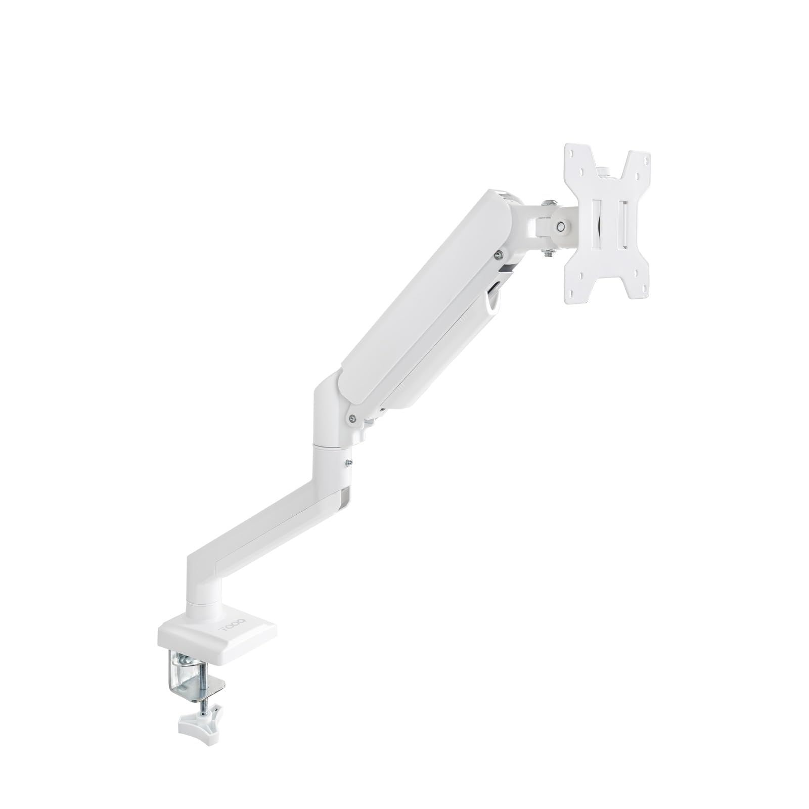TOOQ DB1334TNR-W - Soporte de Mesa para Pantallas 13”-34”, Color Blanco, 1 Pantalla