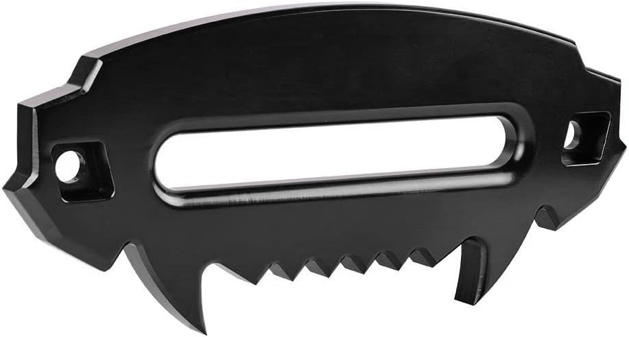 Aluminum Hawse Fairlead for Synthetic Winch Rope Auto Parts Winch Cable Roller Fairlead