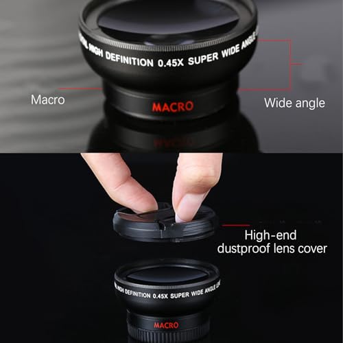 Phone Lens - Clip on Photography Camera, Professional Phone Camera Lens for All Smartphones, Wide Angle Macro Fisheye Len Kit for Mobile Photography Travel Vlogging Social Media Content Creation - Image 6