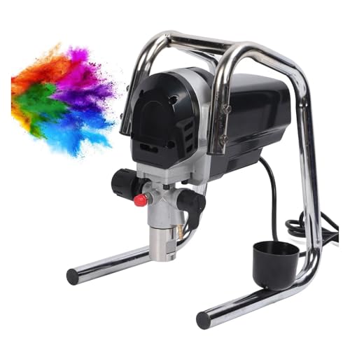 エアレスペイントスプレー 750W 電動高圧ペイントスプレーマシン 家庭用 DIY デコレーション用