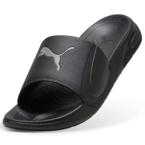 PUMA Unisex Softride Teamcat Slide Sandal, schwarzes Gusseisen, Größe 36, Puma Schwarzes Gusseisen, 35.5 EU – Ansicht 5