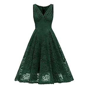 V-hals Hoge Taille Vintage Kleding Vrouwen Roze Kant Geplooide Midi Jurk Mouwloze Zomer Party Dames Jurken