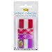 Post-it Pattern Collection Combo Pack, 1 in. x 1.5 in. Tabs in Red and Violet, .47 in. Flags in. Red, Violet and Pink, (686-RV-PLAID)