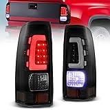 MOSTPLUS LED Tail Lights Compatible for 1999-2006 Chevy Chevrolet Silverado 1500 2500/ 1999-2002 GMC...