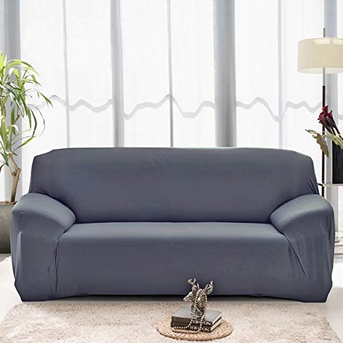 Styleys Polyester Grey Sofa Covers Stretchable Couch Cover Sofa