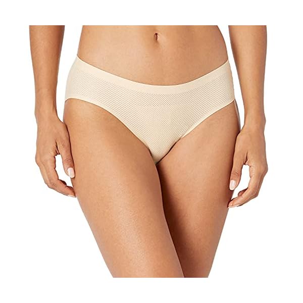 Amazon-Essentials-SeamlessNo-Show-Panties-XS-XL-for-Legging-Low-Rise-Hipster-Underwear-Braguitas Amazon Essentials Women's Low Rise Hipster Underwear Braguitas, Solid Colors, Small
