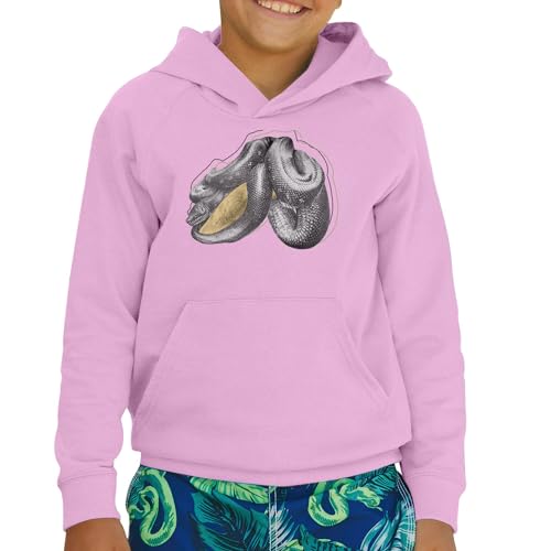 Sweat à capuche enfant python tapis idéal pour l'école et les sorties nature - 2
