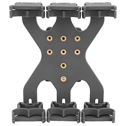 SeeboJK Porte Coquille Triple 12 Coups, Le Support de Transport de Chasse à DéGagement Rapide Molle s'adapte à la Jauge 12 GA, éQuipement De Chasse Airsoft Paintball,G Cover