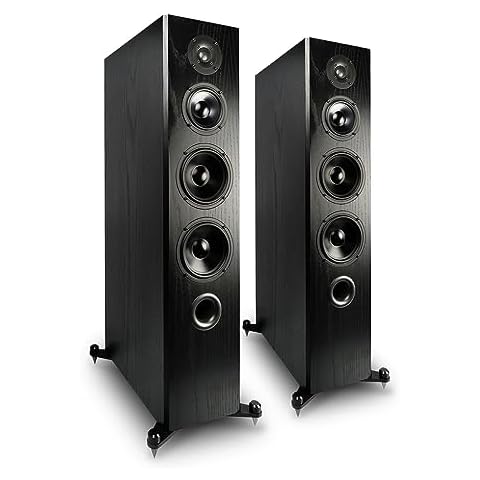 KLH Kendall 2F 3-Way Floorstanding Speaker - Pair (Black Oak) Cover