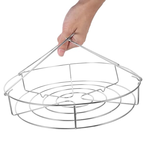 Pinzas cómodas para enlatado casero con estante de acero para botes 4