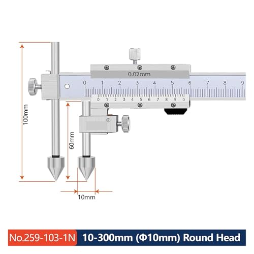 Calibrador Vernier mecánico de acero inoxidable 150mm miniatura 2
