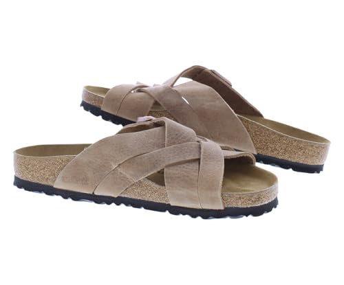 Image of Birkenstock Lugano Oiled Leather Sandals